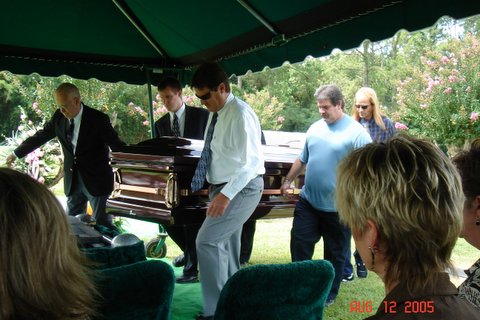 Peggy Foreman's Funeral August 12th, 2005