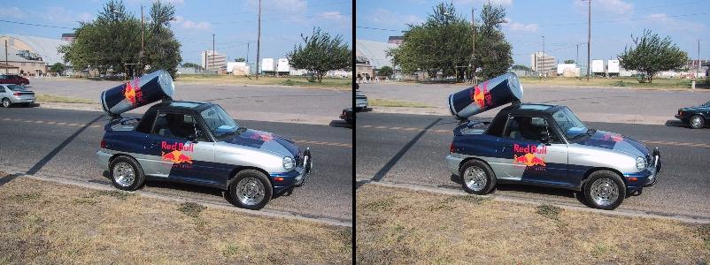 Red Bull Car Stereo Car - Parked Right by it and got some free Red Bull.