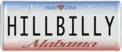 Alabama HILLBILLY