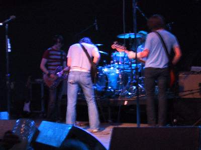 Ben Kweller and Band (from back)