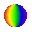 Beachball (2-rainbow)