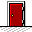 Door Closed Red