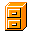 File Cabinet Orange