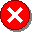 Warning-X (Red)